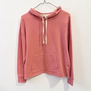 J. Crew Mauve-Pink Pullover Hoodie